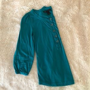 MARC JACOBS 3/4 SLEEVE TEE WITH DETAIL